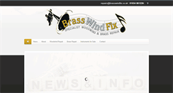 Desktop Screenshot of brasswindfix.co.uk